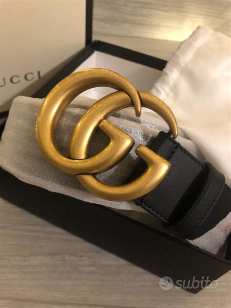 cintura gucci usata subito it|cintura Gucci sottile.